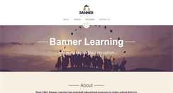 Desktop Screenshot of bannerlearning.org